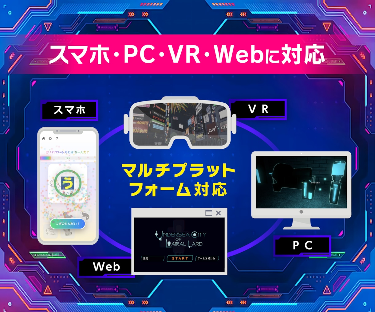 Unityのゲーム制作・アプリ開発の相談のります Unityゲーム制作 実績数上位【総取引290件】 イメージ5