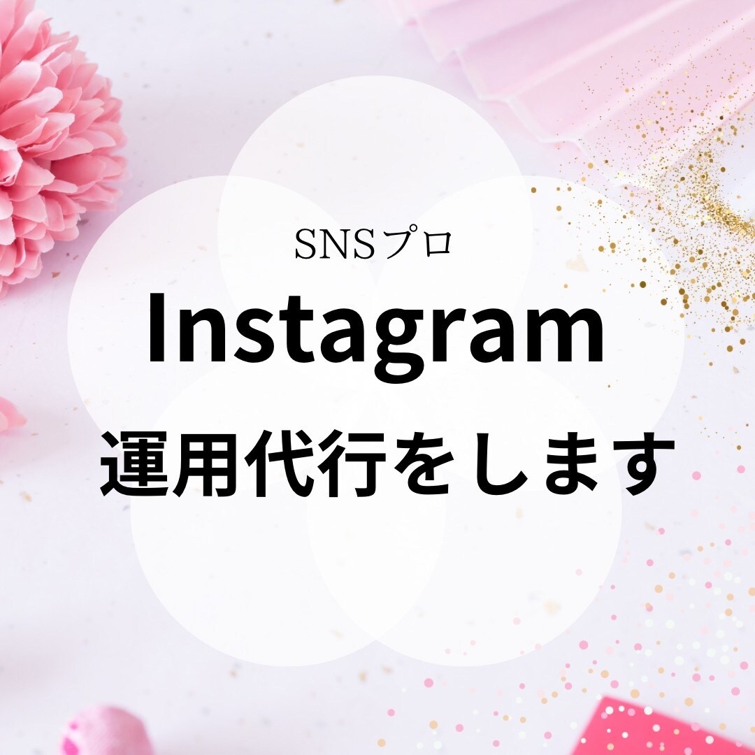 Instagramを運用代行をします 1投稿3000円から！あなたに代わって代行します。 イメージ1