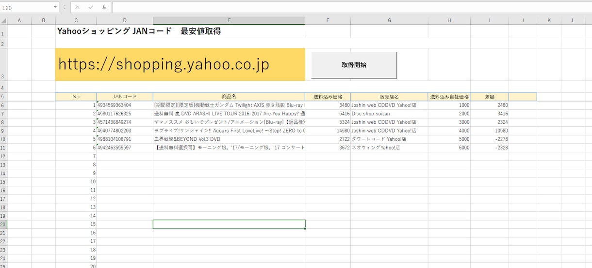 WEBスクレイピング出来ます 各種データ取得可能です。ご相談下さい イメージ4