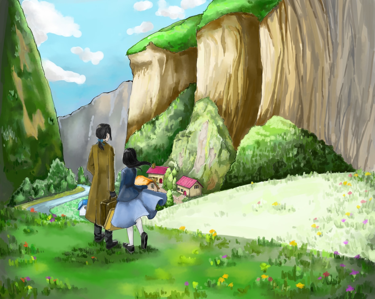 背景イラストを作成します 鑑賞や表紙、動画など様々な用途に合わせたイラストを作成 イメージ4