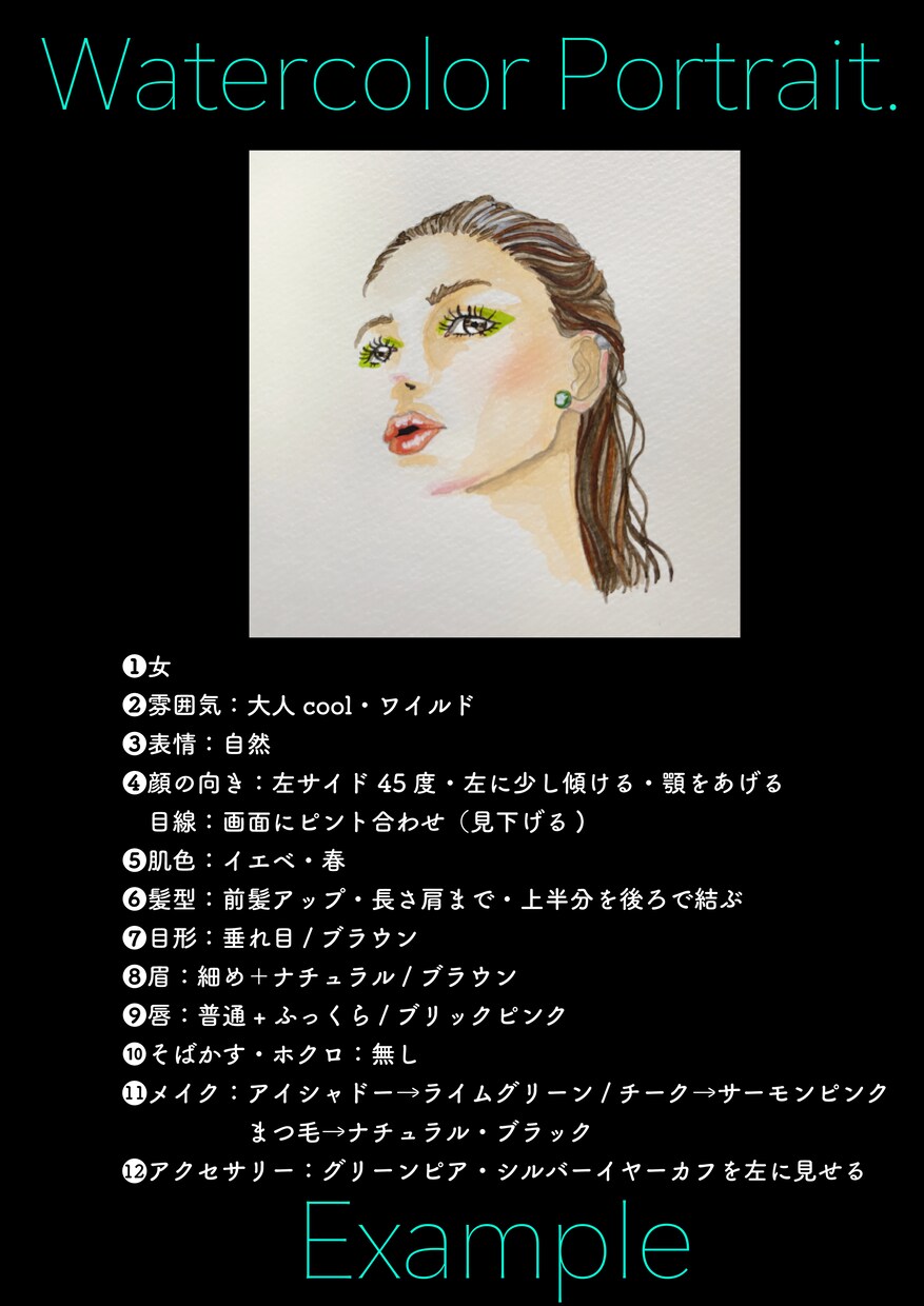 商用利用OK♪大人オシャレなイラスト描きます ファッショナブルなイラストを水彩画仕上げいたします。 イメージ5