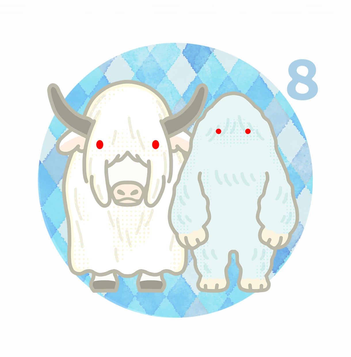 完成品◎シンプルなキャライラストを販売しています アイコンに◎／商用利用◎／カスタム相談もお気軽に！ イメージ8