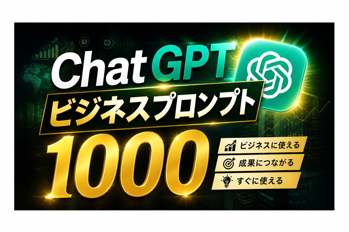 1000本収録‼︎最強AIプロンプトを提供します ビジネスから日常まで幅広く対応した実践型プロンプト集‼︎ イメージ1