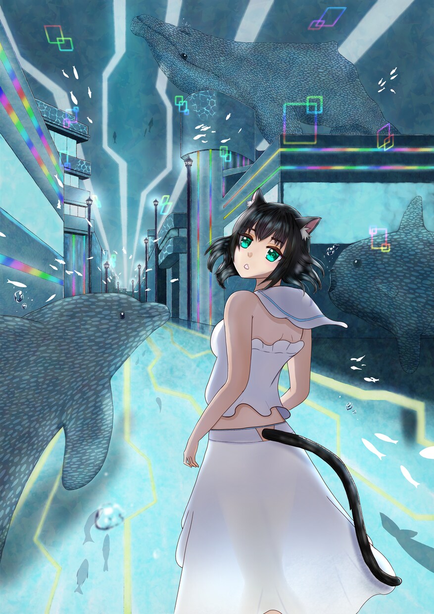 立ち絵、1枚絵、動画サムネイルイラスト等作成します キャラクターデザインのみもお受けします！ イメージ4