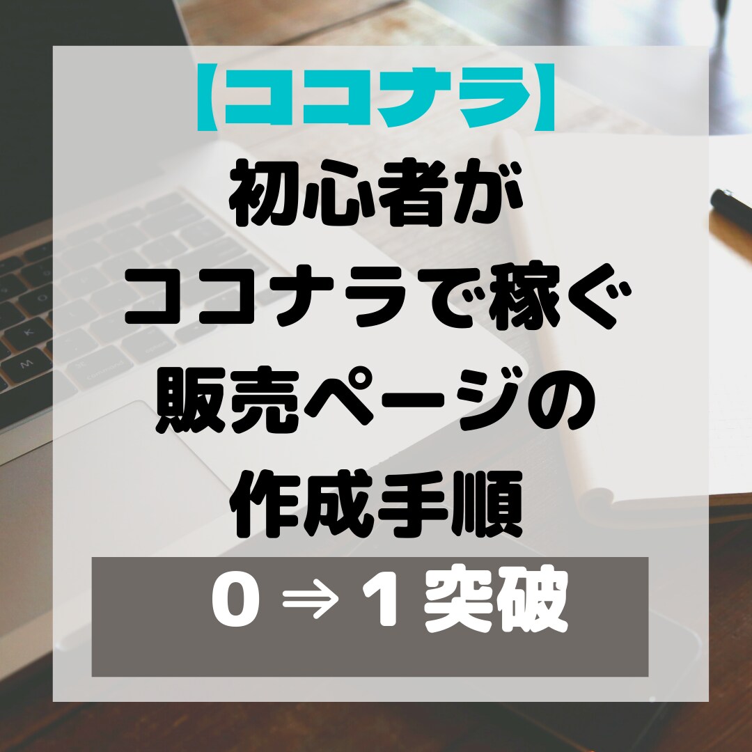 ココナラで売り上げを上げた手順を教えます ココナラ初心者様、実績を作りたい方にオススメです！ イメージ1