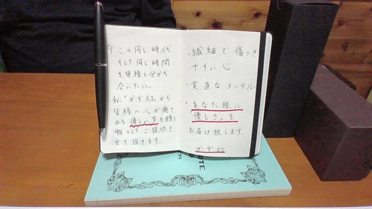 素人ながら繊細な「字」で何でも代筆いたします 素人しか出せない繊細でオリジナリティー溢れる字体です。 イメージ1