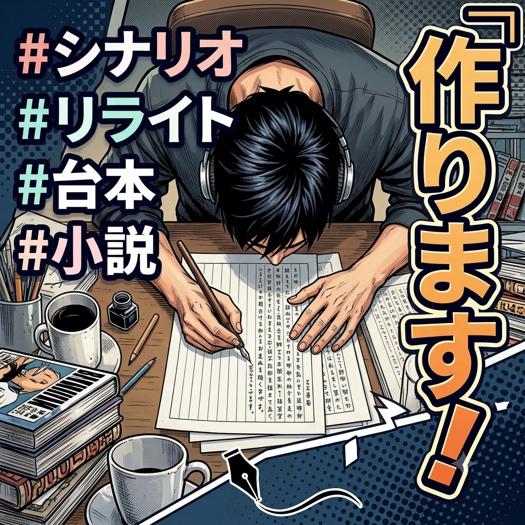 スカッと話/SF/恋愛etc...小説台本作れます 「読んだことない！」タイトルから衝撃を与えれます イメージ1