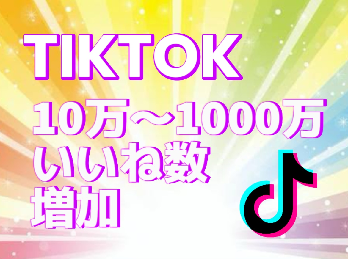 TikTokいいね数10万〜増やします TikTokいいね数増加！宣伝・拡散！ イメージ4