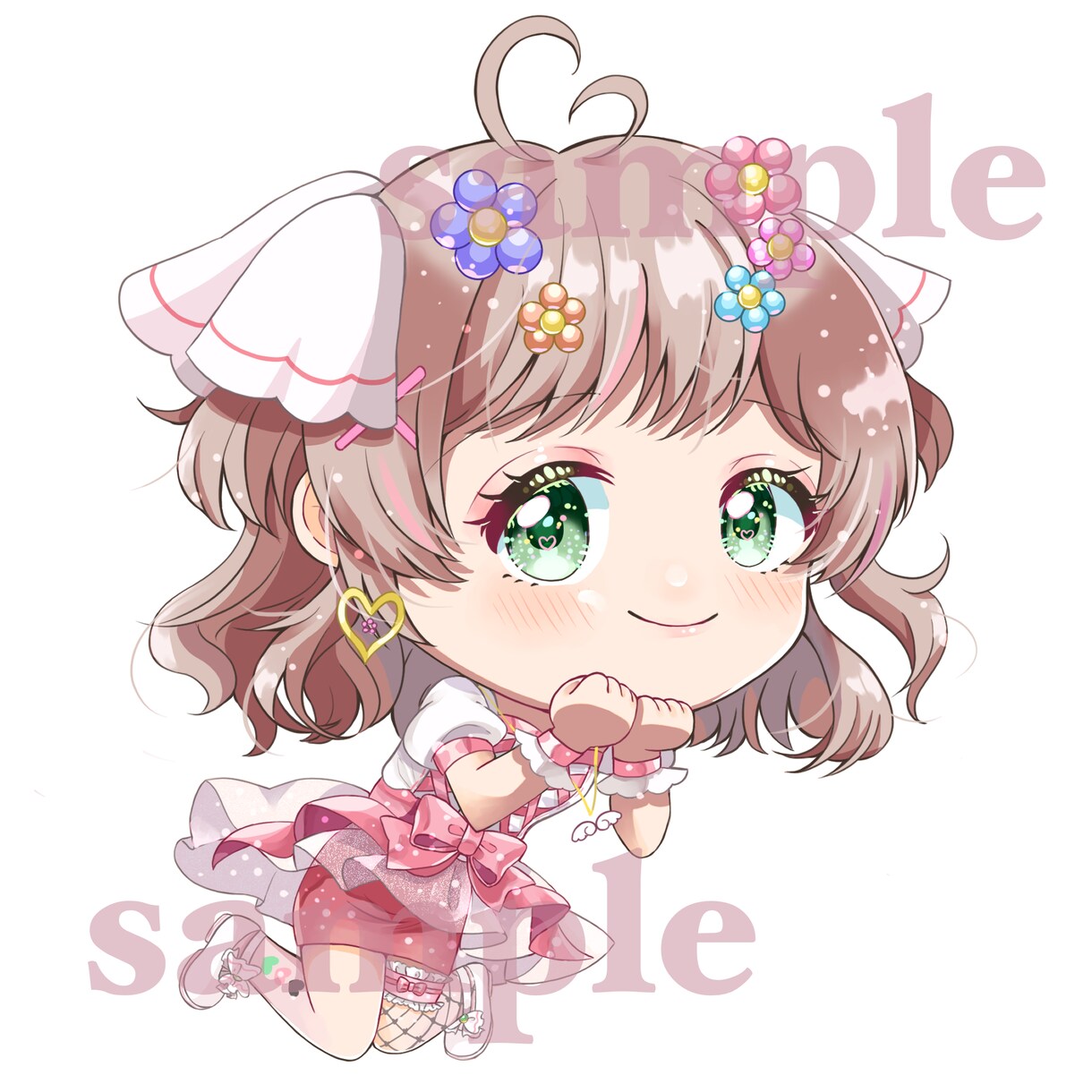 SDキャラクター描きます 可愛いキャラクターデザインにします！ イメージ8