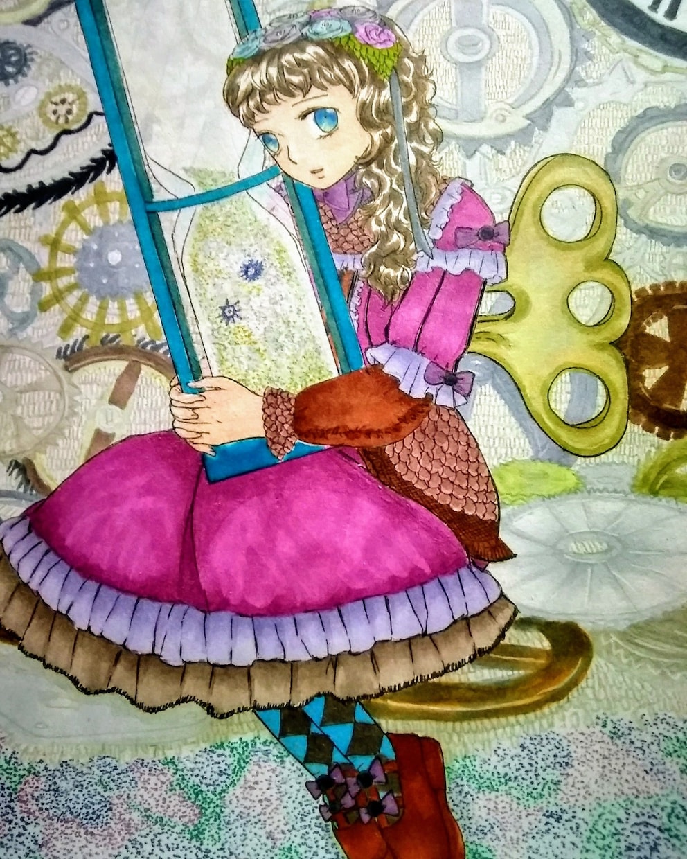 アナログイラストお描きします アナログ特有の手描き感をぜひいかがでしょうか。 イメージ6