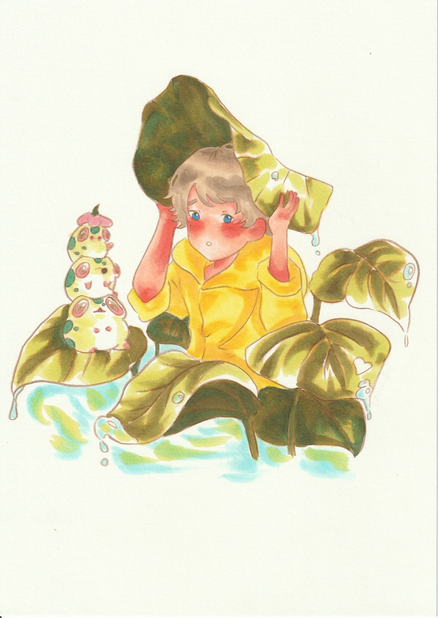 商用可｜温かみのある表紙・挿絵をアナログで描きます 絵本や同人作品の挿絵・表紙、小説の挿絵・表紙など イメージ2