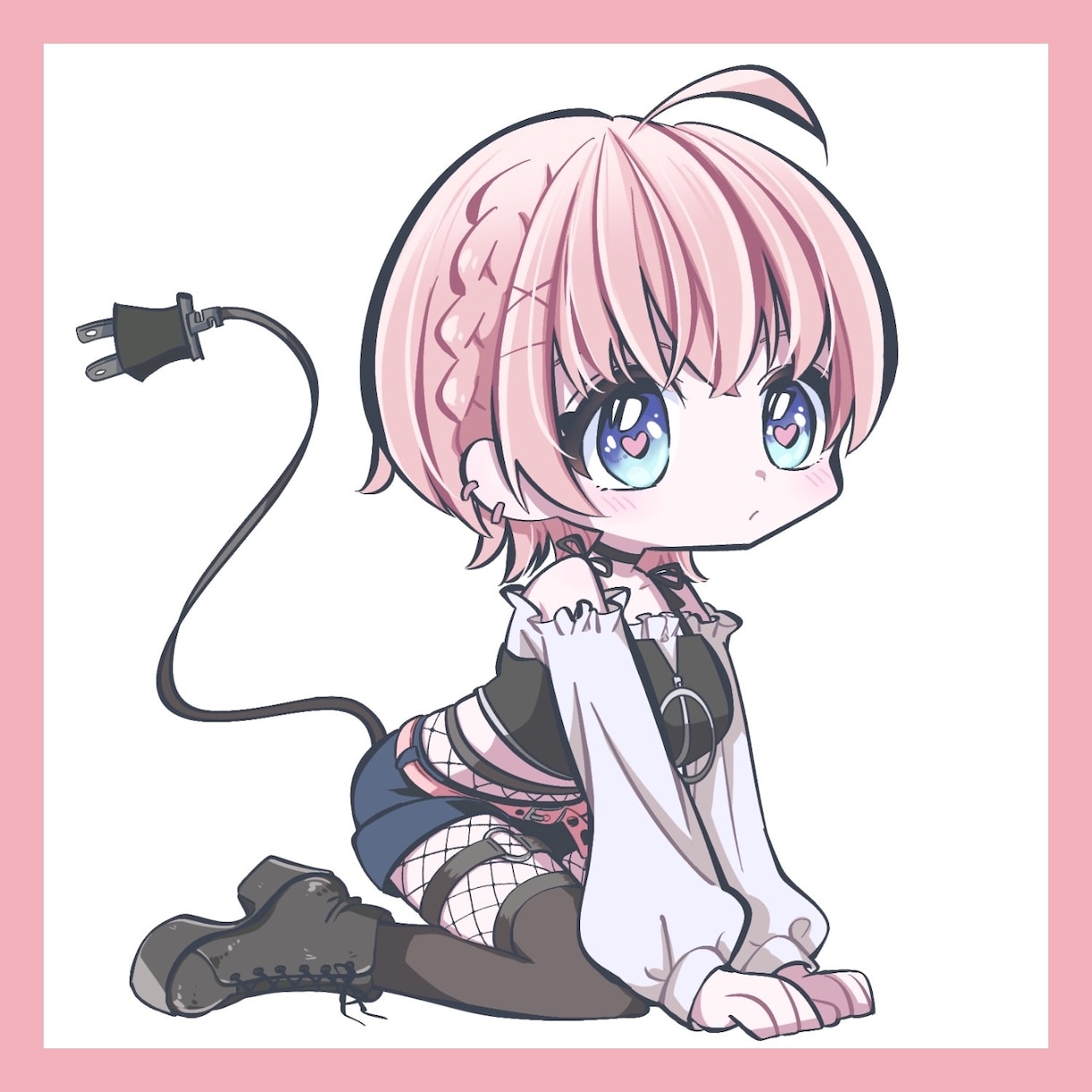 スピード納品！ミニキャラ・SDキャラお描きします 配信者、Vtuberのグッズ制作、アイコンなどに！ イメージ4