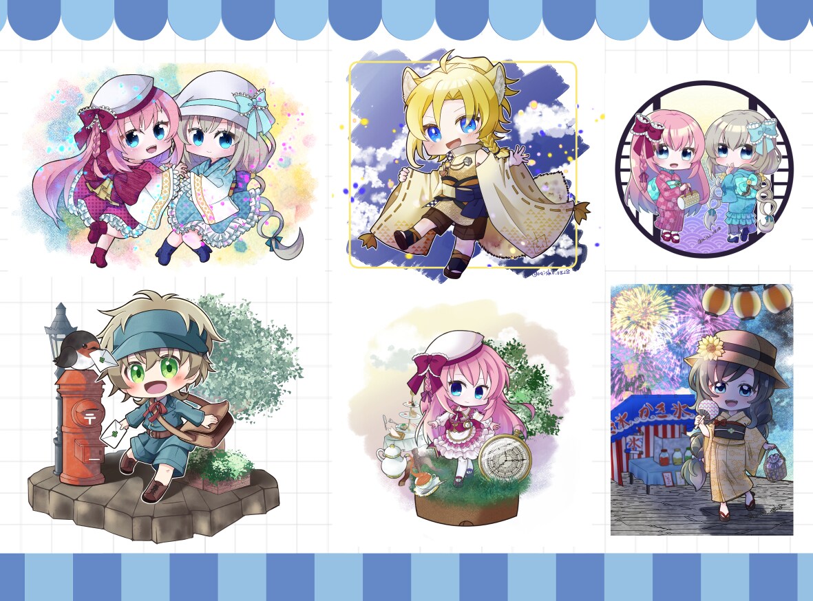 愛されるSDキャライラスト製作します アイコンやグッズに使えるかわいいイラストを！ イメージ5