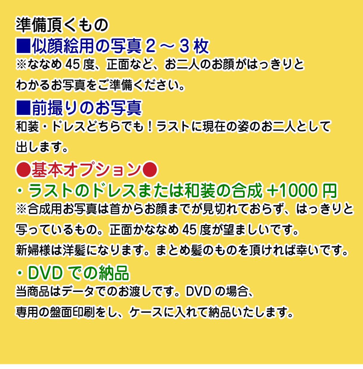 結婚式オープニングムービーつくります こんなのどこにもない？面白いアニメオープニング作ります イメージ4