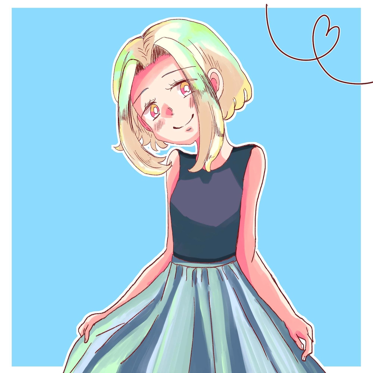 アイコンから立ち絵まで承ります 可愛い女の子が特に得意です！！ イメージ9