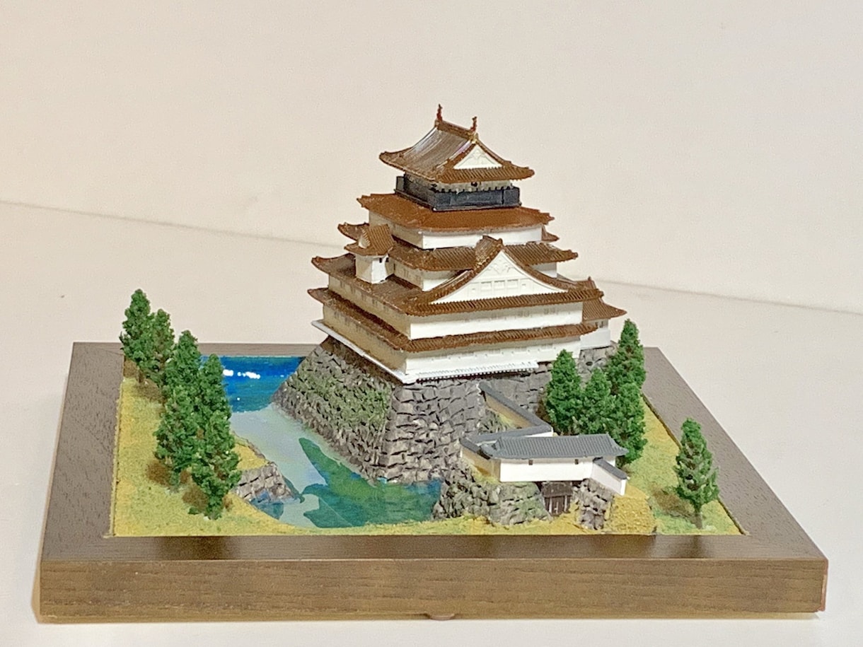 日本のお城のジオラマ模型　約5,000城が作れます 有名なお城だけでなく、今は何も残って居ないようなお城も可能 イメージ4