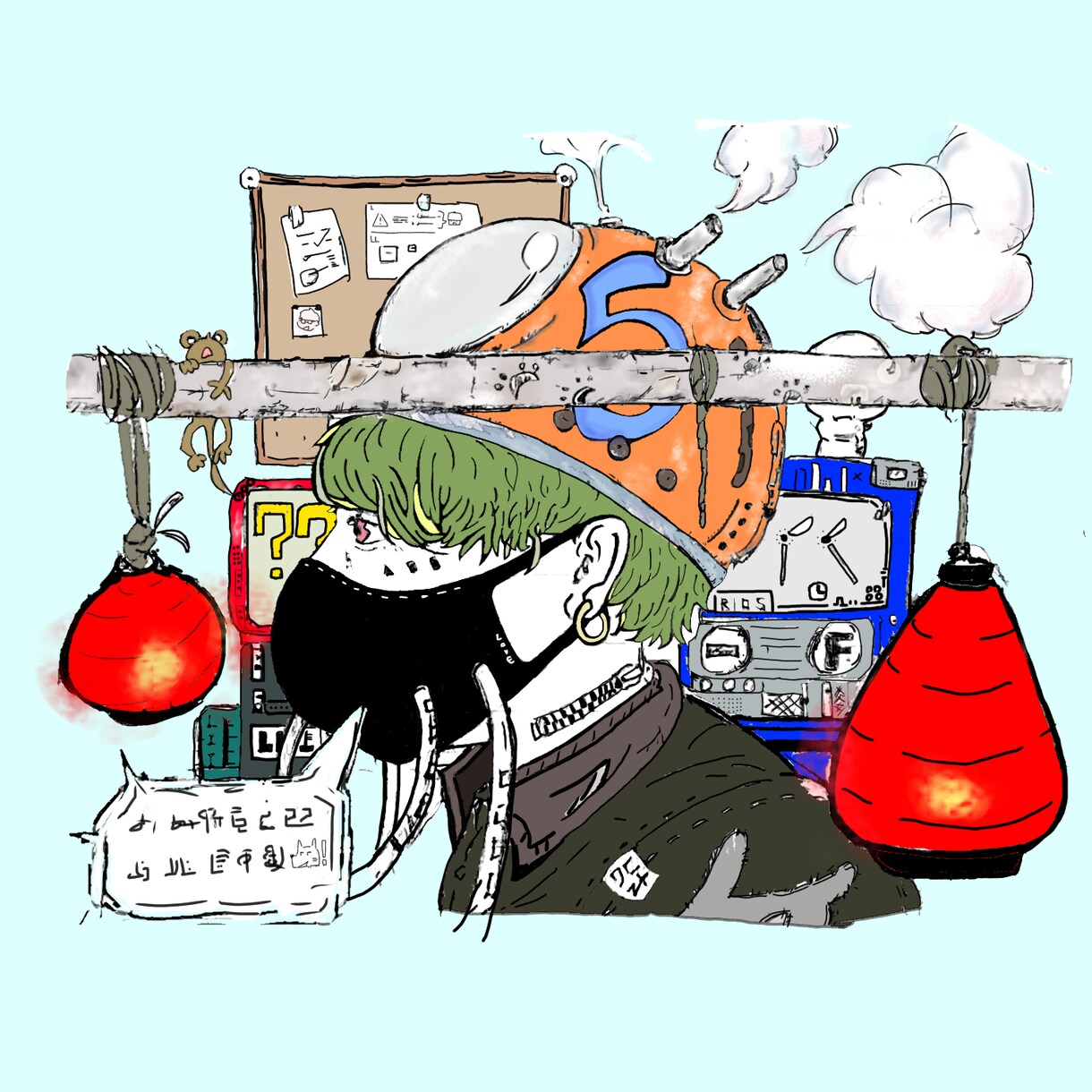 安〜くイラスト描きます MVイラスト、アイコン、ジャケ写とかに作ってくだせえい イメージ1
