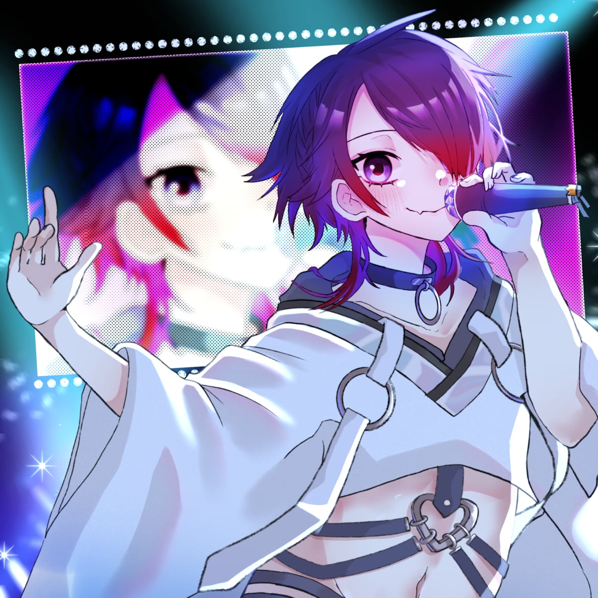 華やかで可愛いアイコン描きます パッと目を引くあなただけのアイコンお描きします イメージ2