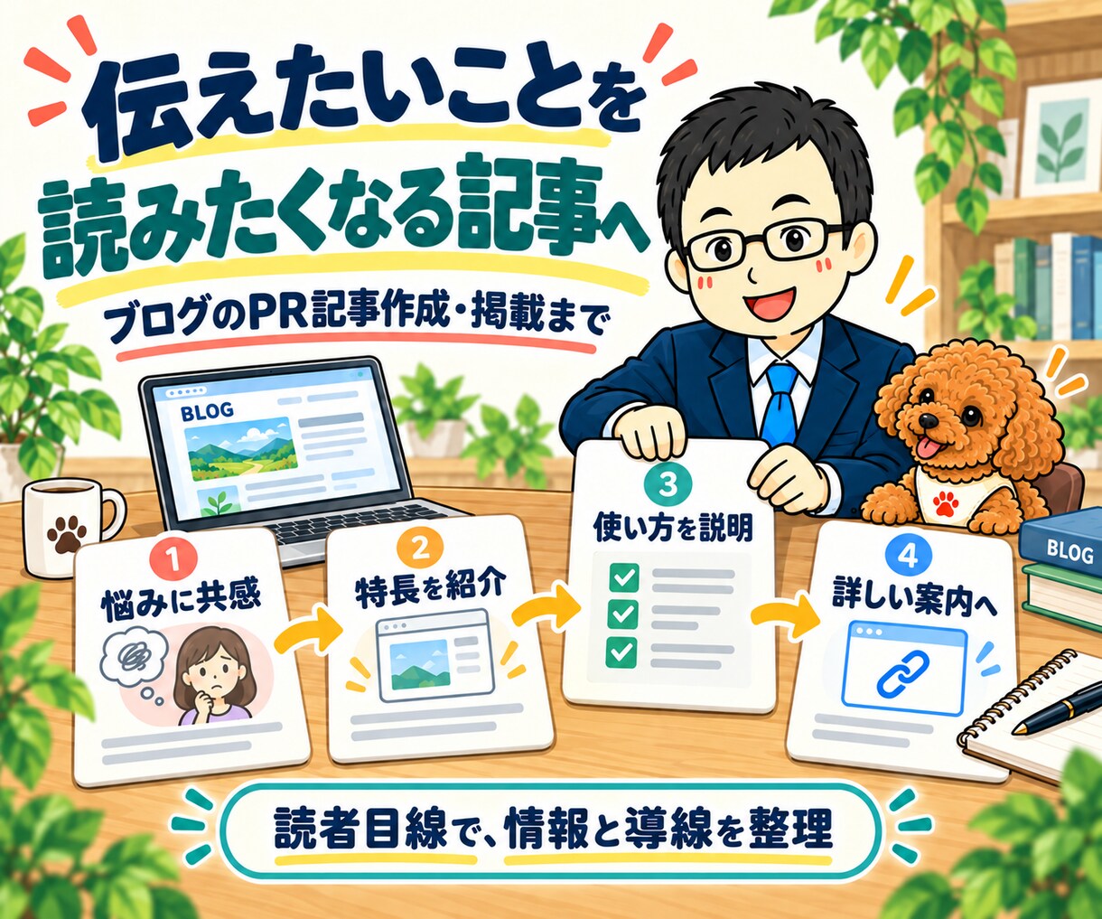 ブログにPR記事・広告を掲載します 原稿持込・執筆依頼を1つのサービスで受付 イメージ3