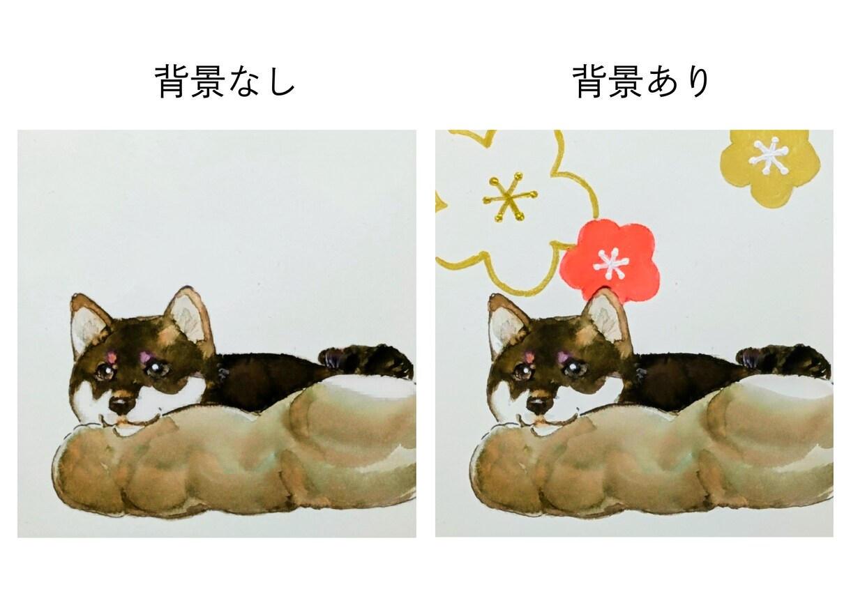 あなたの大切なペットをあたたかく描きます 記念日・誕生日・お迎え記念・アイコンにもおすすめです イメージ4