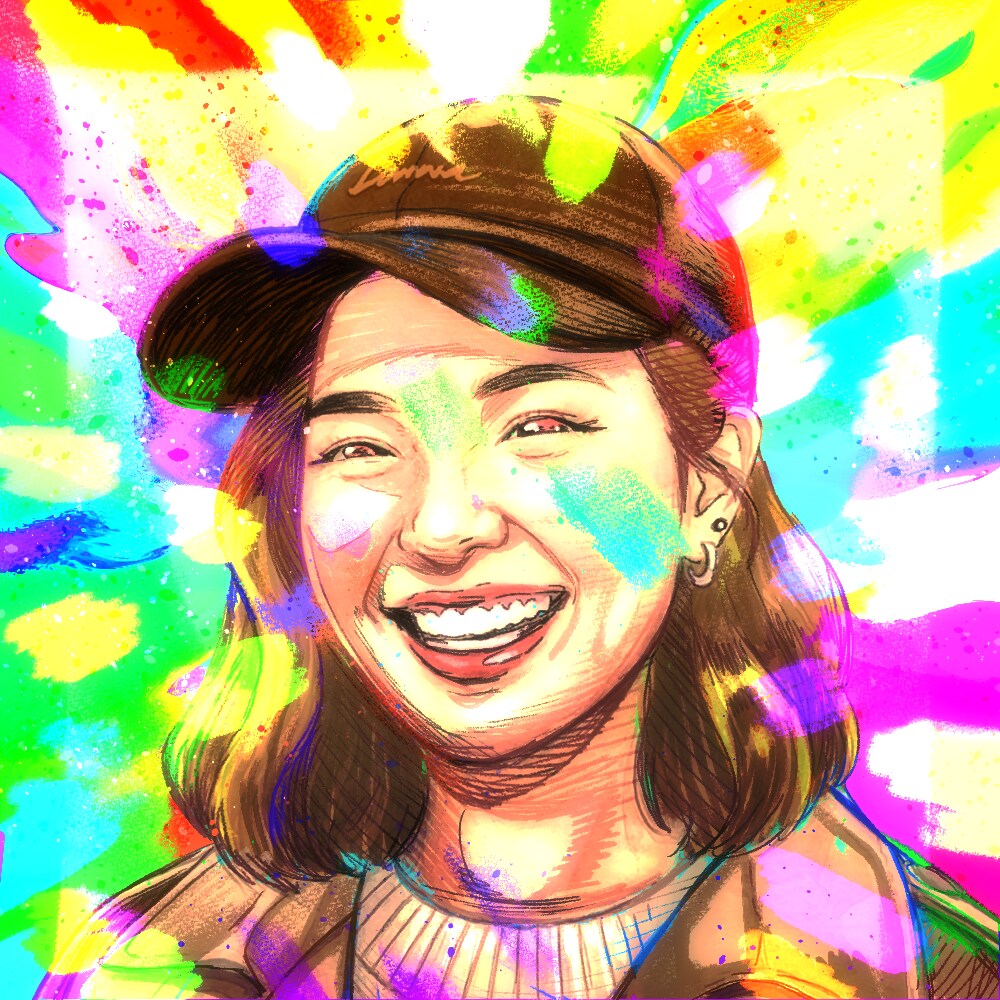 極彩色でビビッドな「生きているアイコン」を描きます パッと目を引く！ビビッドでポップな唯一無二のアイコンです。 イメージ3