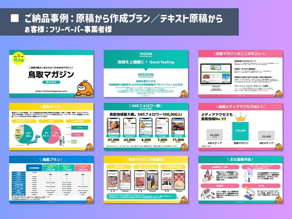 企画書・プレゼン資料の作成お手伝いします TPOに応じた伝わりやすく印象に残る資料作りをサポート イメージ8