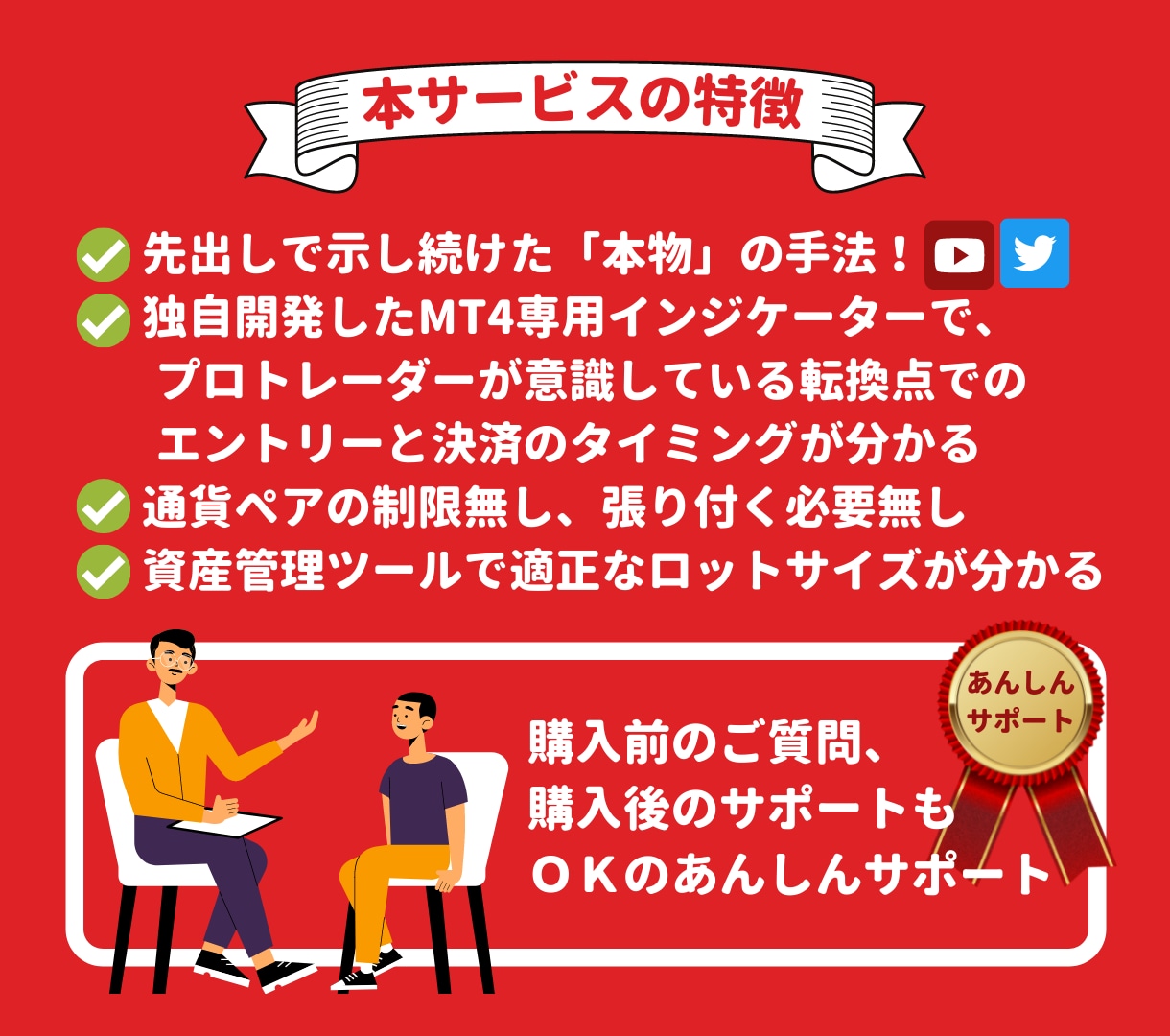 億トレーダーが本物のFX投資法を教えます ” 先出しで示し続けた「本物」のトレード手法をあなたに ” イメージ8