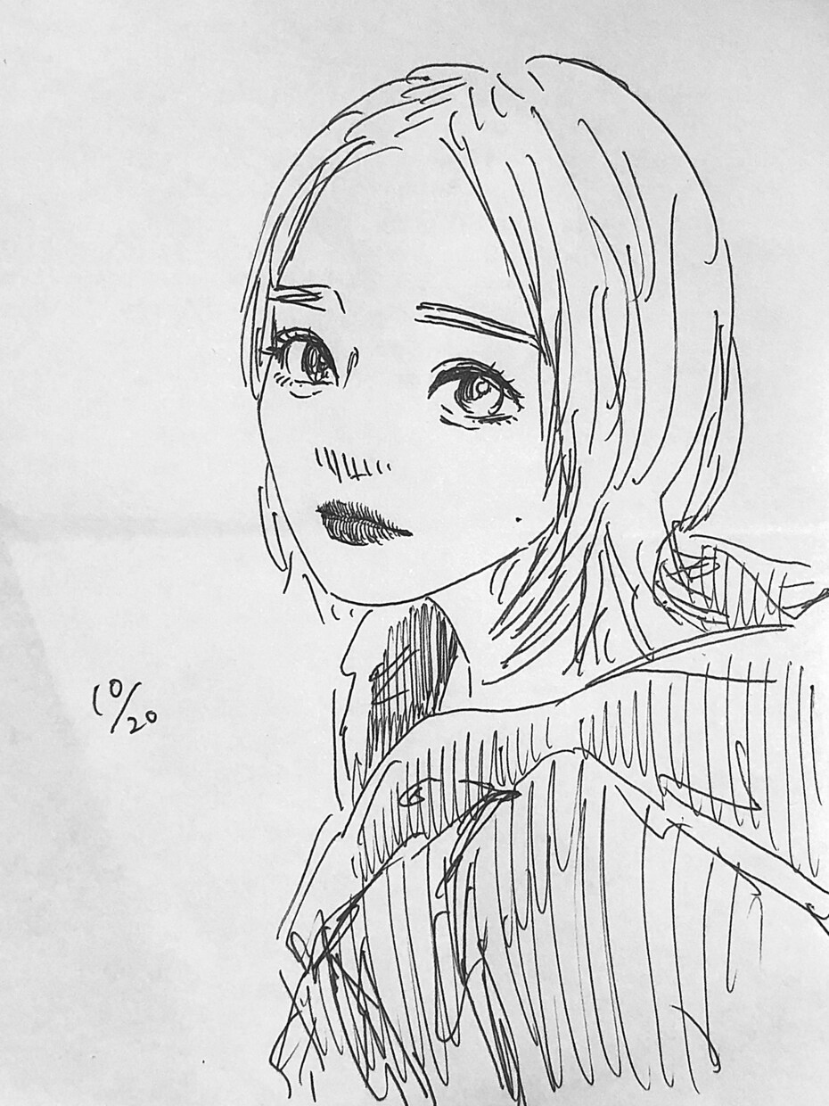 似顔絵描きます 【即日納品可能！】シンプルで特徴を掴んだ似顔絵です(^｡^) イメージ3