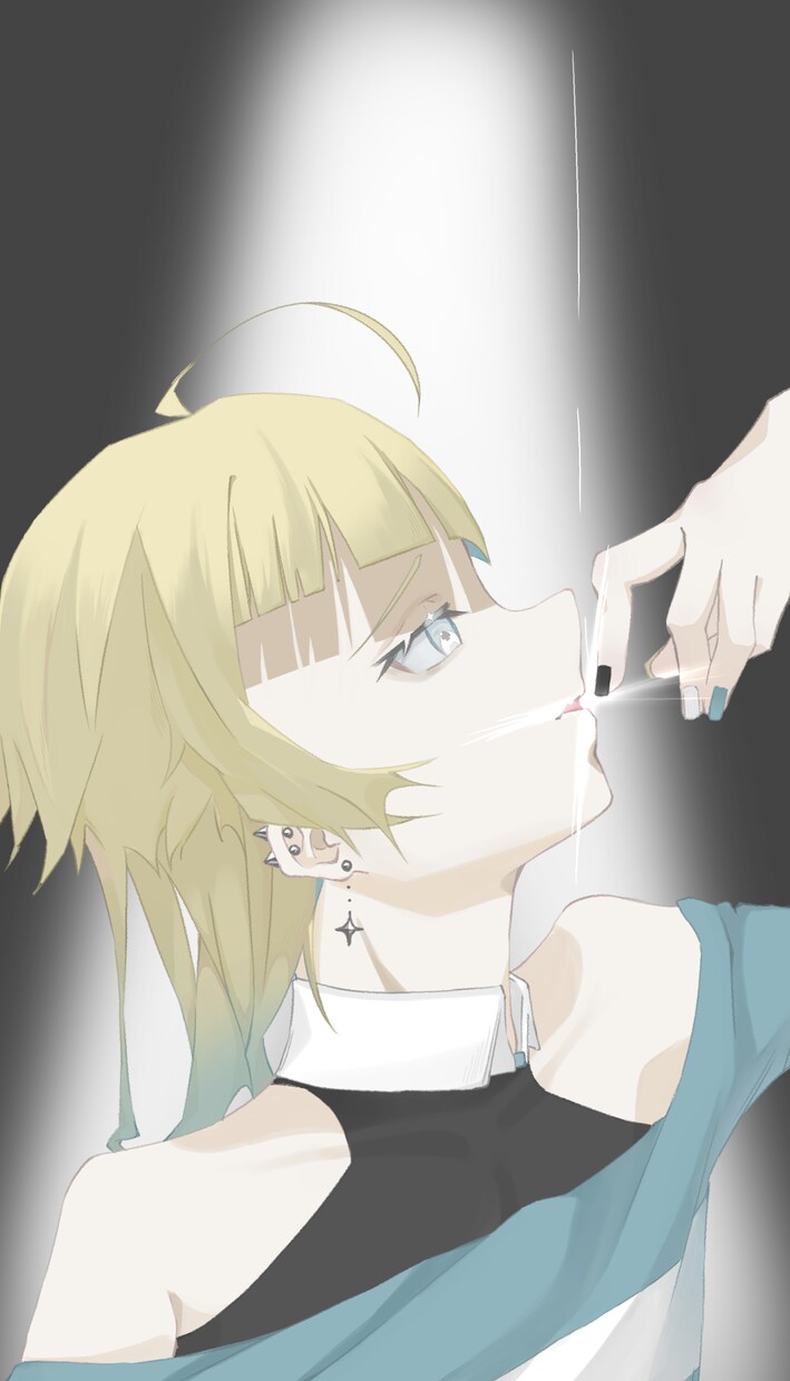 アイコン～立ち絵まで描きます 色素薄め暗めの雰囲気が得意！！ イメージ1