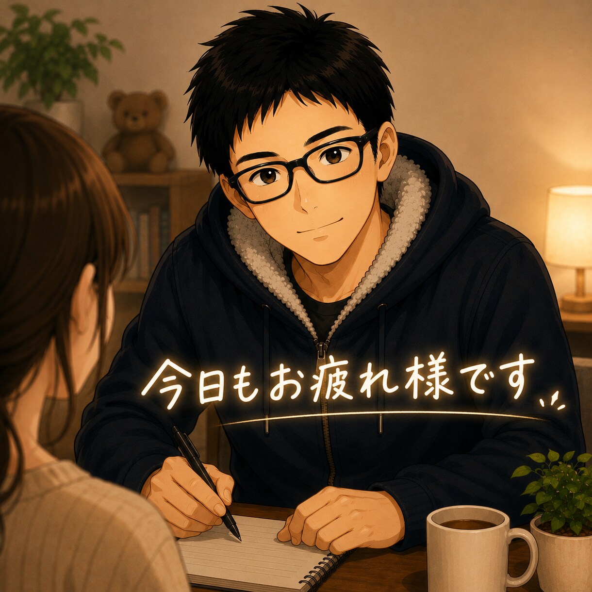 今日も頑張るあなたを応援しています 今日あったこと、ちょっとした悩み、教えてください イメージ1