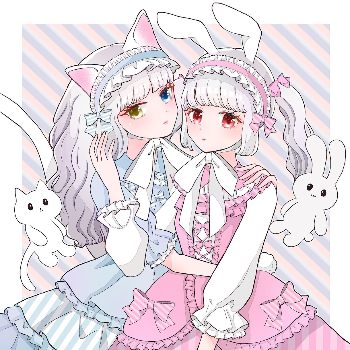 商用利用OK！可愛いイラストのアイコン作成します SNSのアイコンなど、商用利用可能のイラスト描きます！ イメージ2