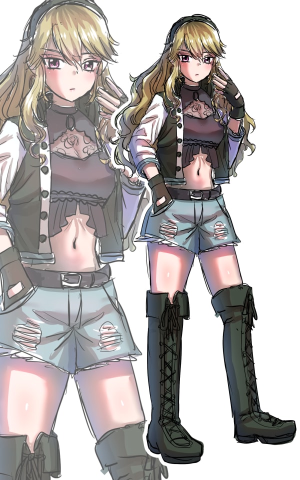 Vtuber、配信、TRPG立ち絵を描きます Vtuber、配信、TRPGなどに使える立ち絵を描きます。 イメージ3