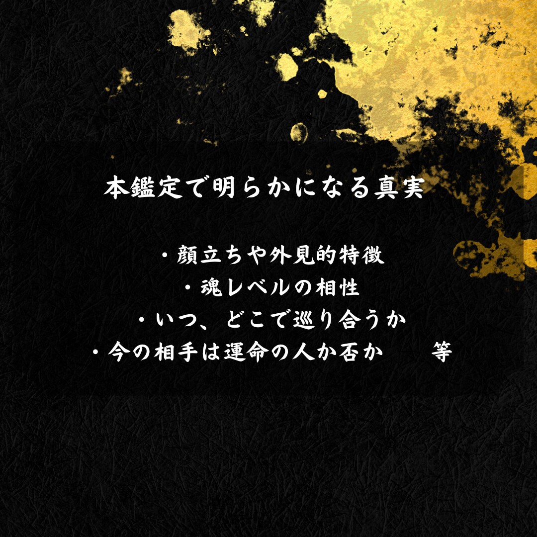 即日鑑定｜魂が結ばれる運命の相手を完全霊視します 【5000字越えの本格霊視鑑定】あなたの悩みを根本から紐解く イメージ5