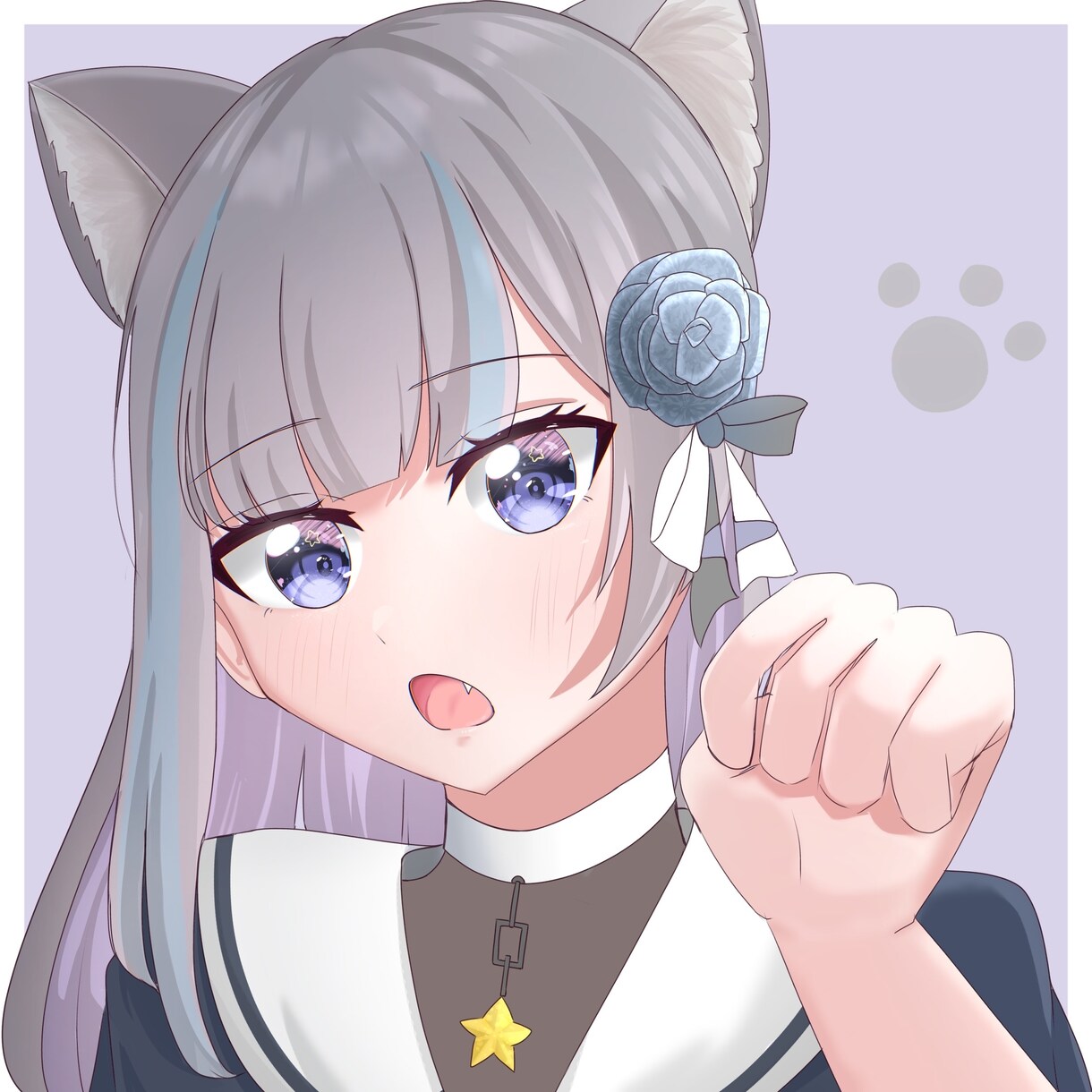 キラキラ・かわいいアイコンイラスト描きます 最短3日！きらきらかわいいイラスト イメージ6