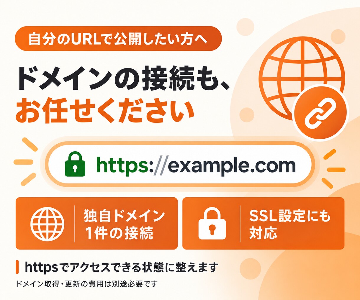 AIで作ったサイトのサーバー設定・公開を代行します 「作れたけど公開できない」を解決。専門知識がなくても大丈夫！ イメージ5