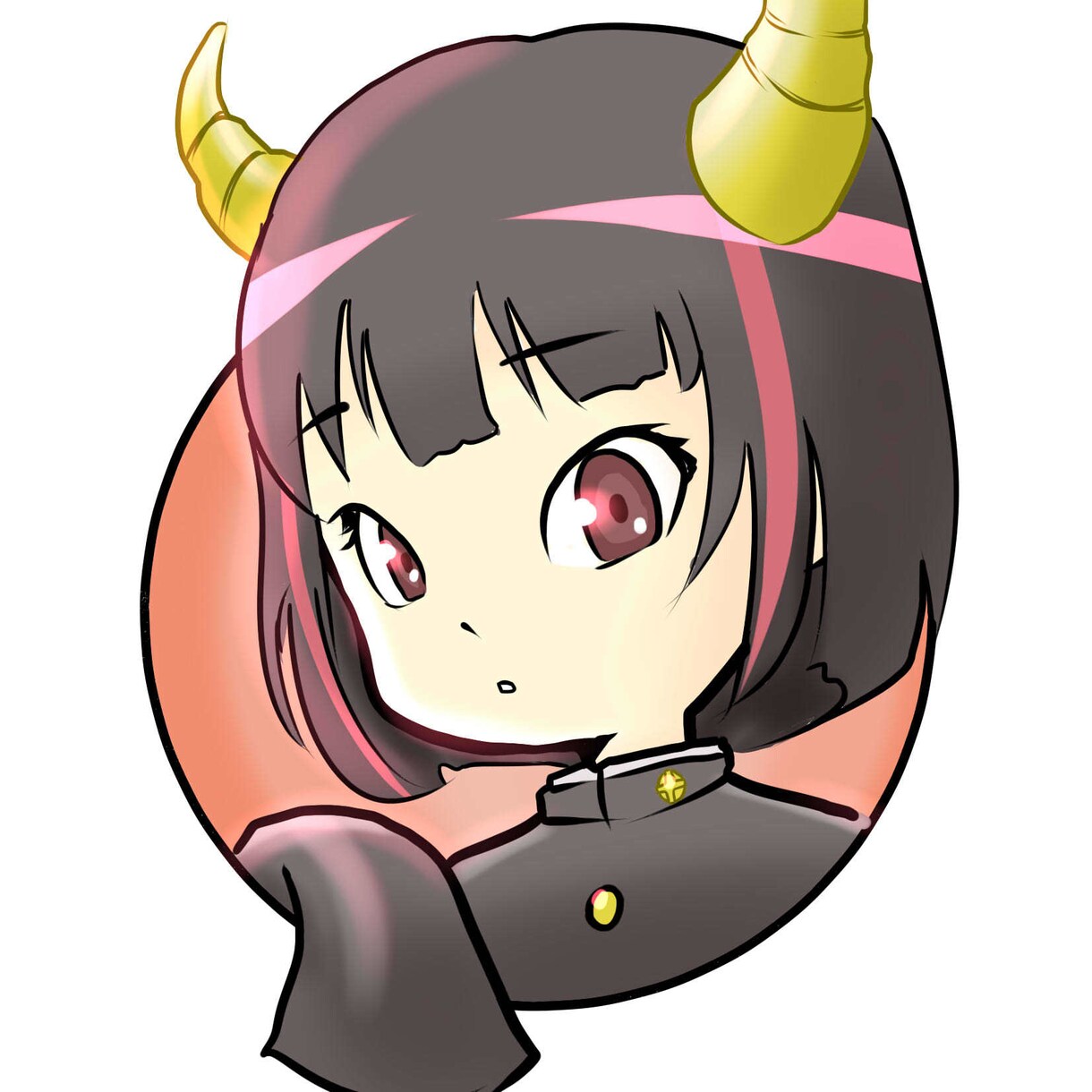 まる枠からちょっぴり飛び出す可愛いアイコン描きます ＳＮＳで注目される！最強オリジナルアイコン！ イメージ3