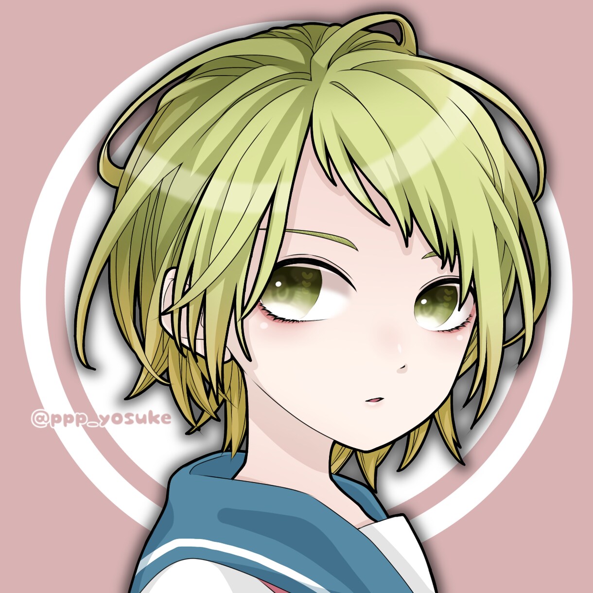 SNSアイコン等のイラスト作成します ラフ提案数無制限です！満足のいく出来を提供します( ¨̮ ) イメージ1