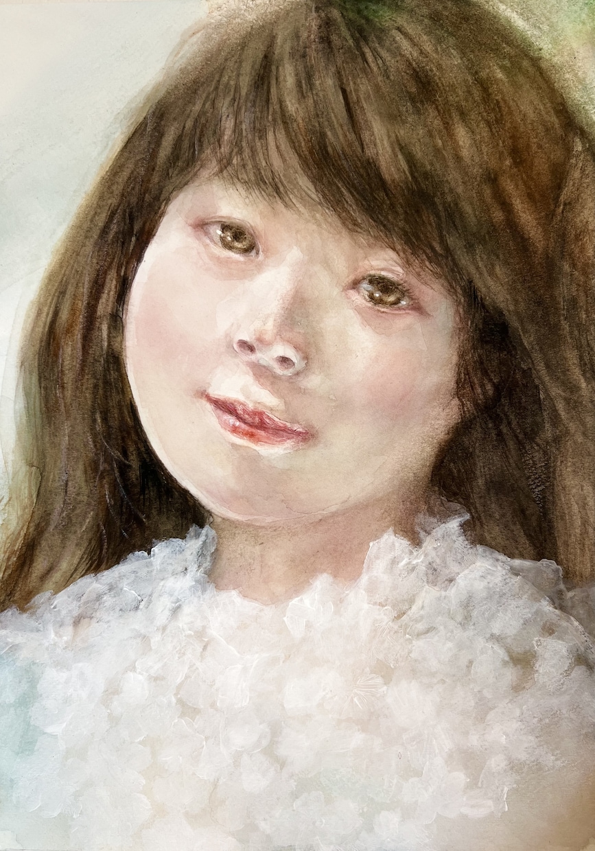 水彩を使って手描きの絵を描きます 水彩で描いた世界で一枚の温かみのある絵をお届けします。 イメージ5