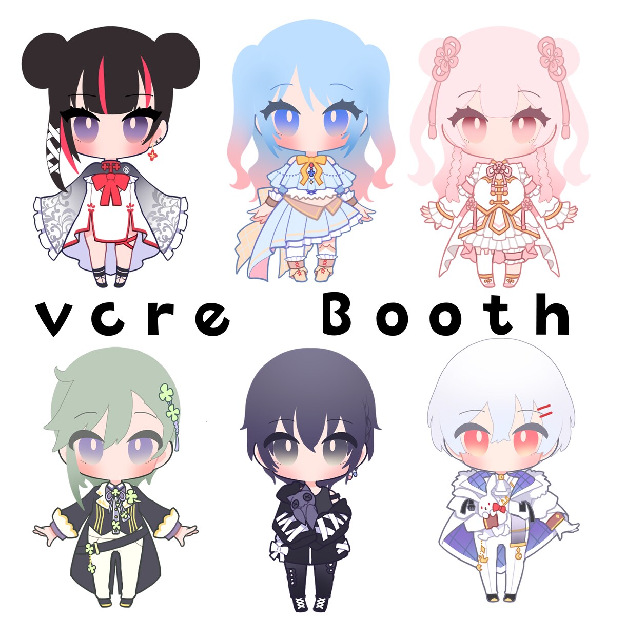 一枚絵、立ち絵、ミニキャラなど制作します 魅力的なキャラクターを制作いたします！ イメージ5