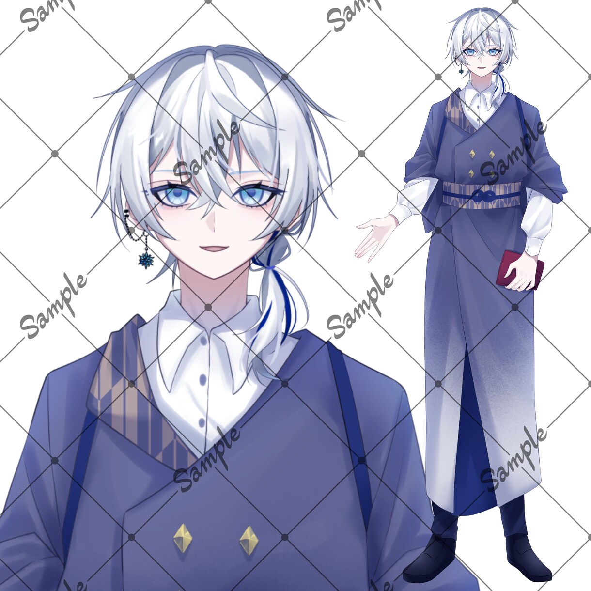 最短一週間納品、TRPG等の立ち絵制作します 立ち絵等が欲しい方、早めに欲しい方はどうぞ！ イメージ2
