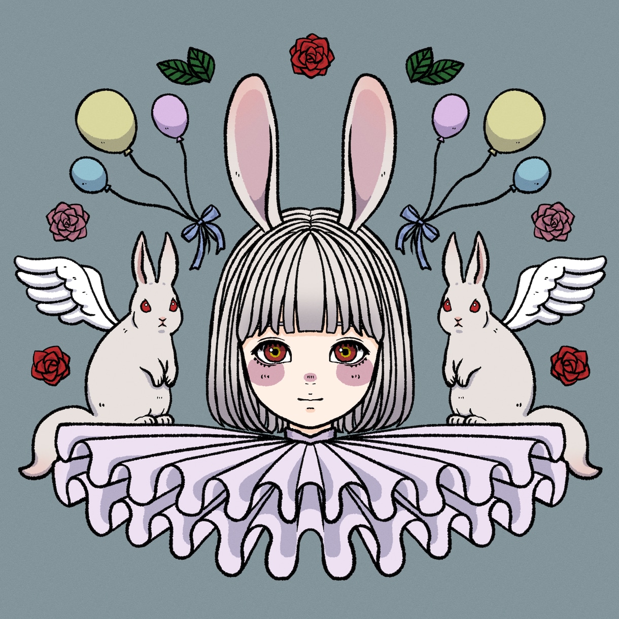 イラスト制作します お好きな物や動物、食べ物等を可愛くイラストにします イメージ2