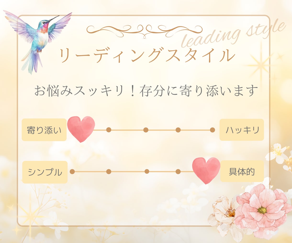 周りからの評価や仕事のお悩みをリーディングます 1000文字以上のボリュームで具体的なアドバイス イメージ5