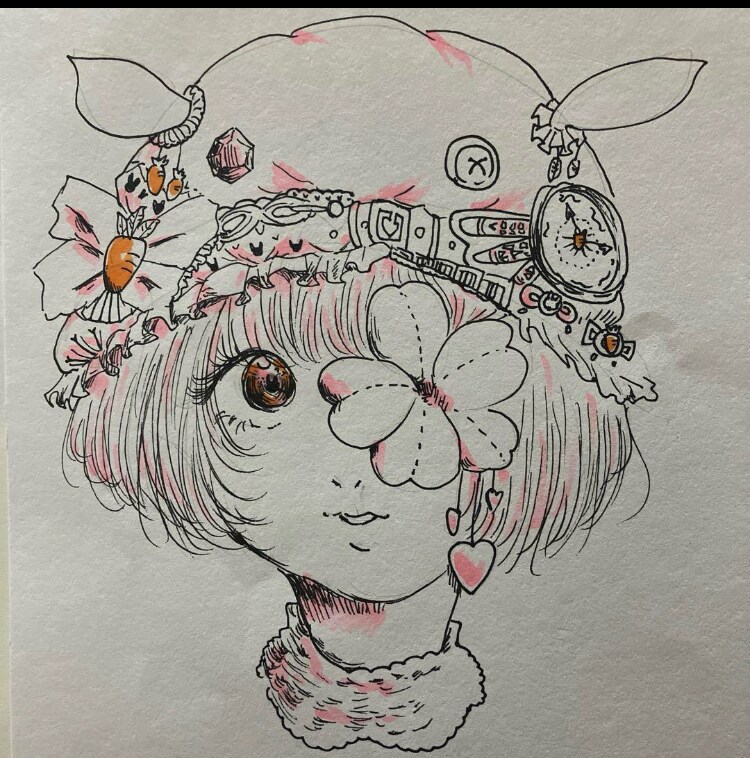 細かい絵の好きな方に独特な世界観の絵を描きます アンティークやファンタジーなどの独特な世界観の絵を描きます！ イメージ3
