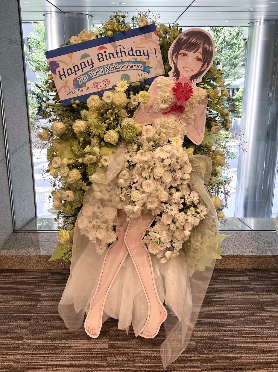 フラスタ用イラスト作製、トータルデザインいたします アーティストさんやキャラへのお祝いと応援の気持ちをカタチに！ イメージ2