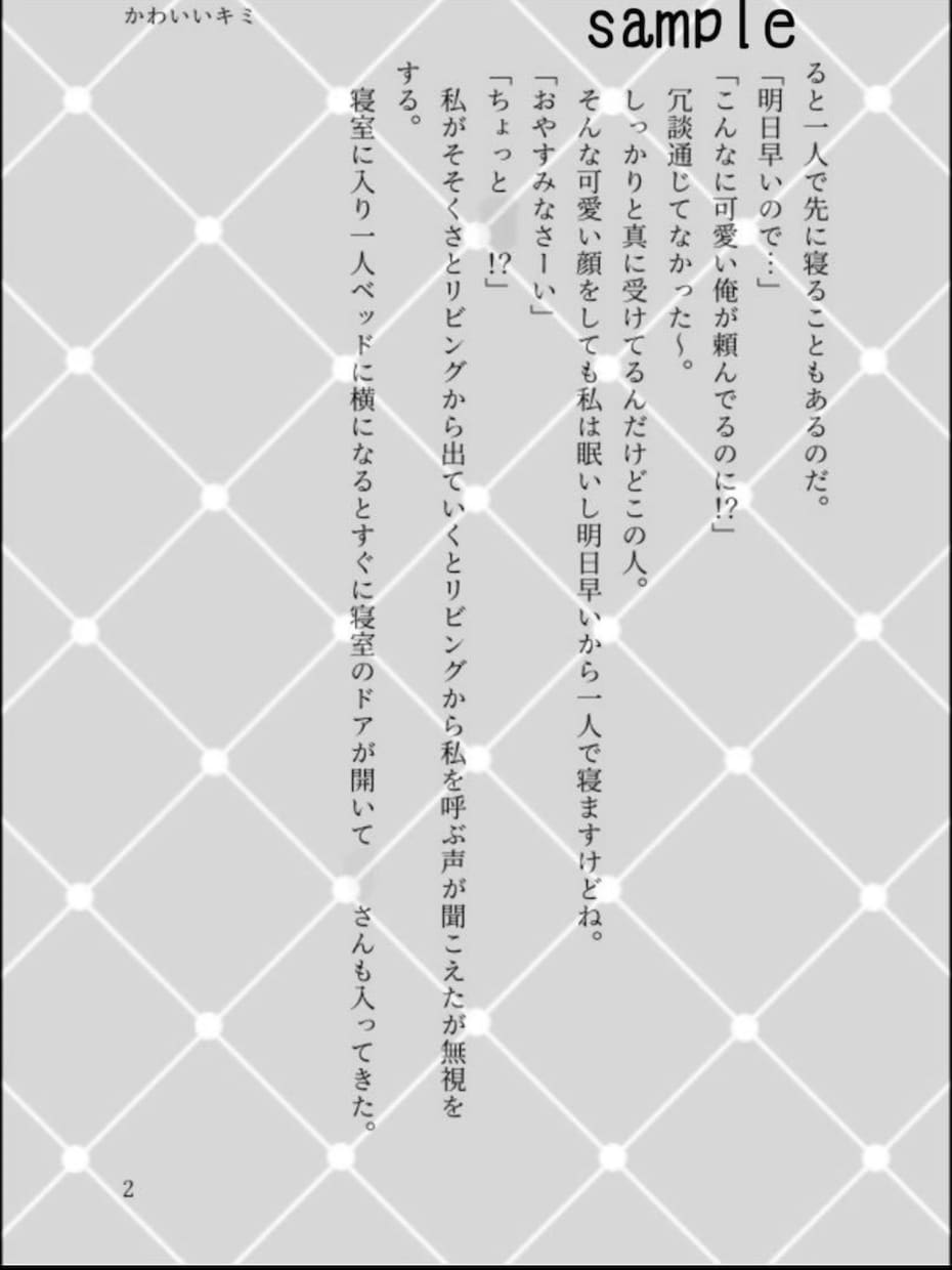 夢、創作小説オーダー受け付けてます 夢、創作なんでも書きます。3Lも受け付けますので是非 イメージ6