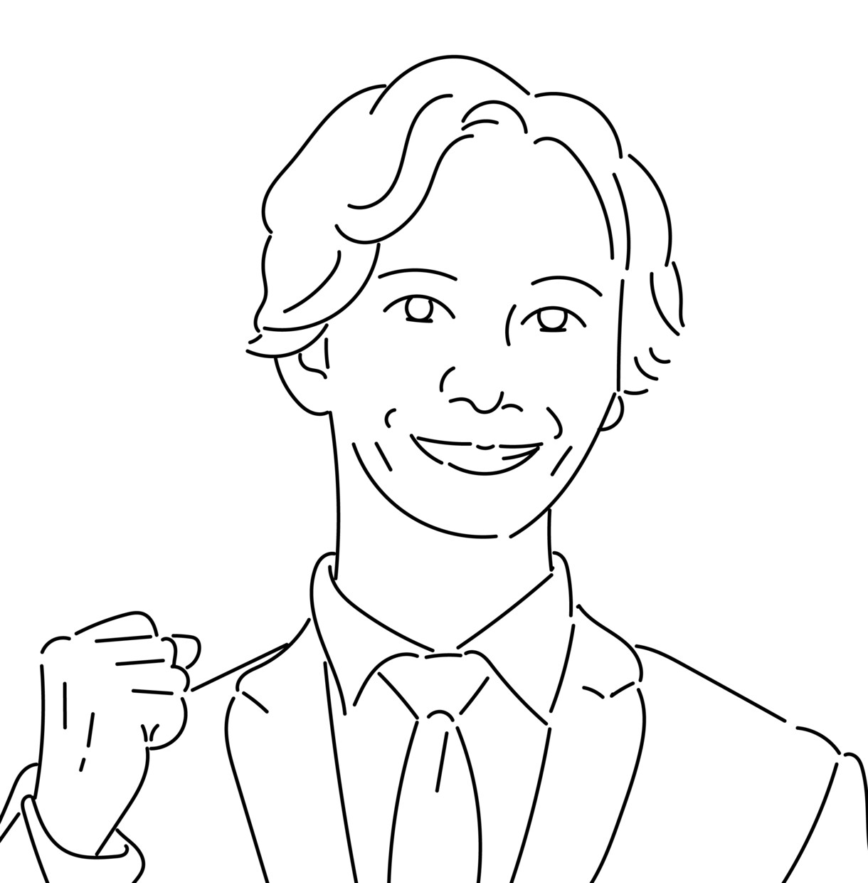 SNS・プレゼント | ナチュラルな似顔絵描きます 商用利用OK！写真そのまま、ふんわりやさしい似顔絵に。 イメージ9
