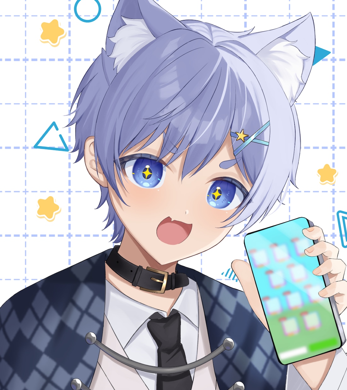 Vtuber&Vliverの立ち絵をご制作します 男性＆女性両方ご制作可♪華のある立ち絵をご制作します！ イメージ6