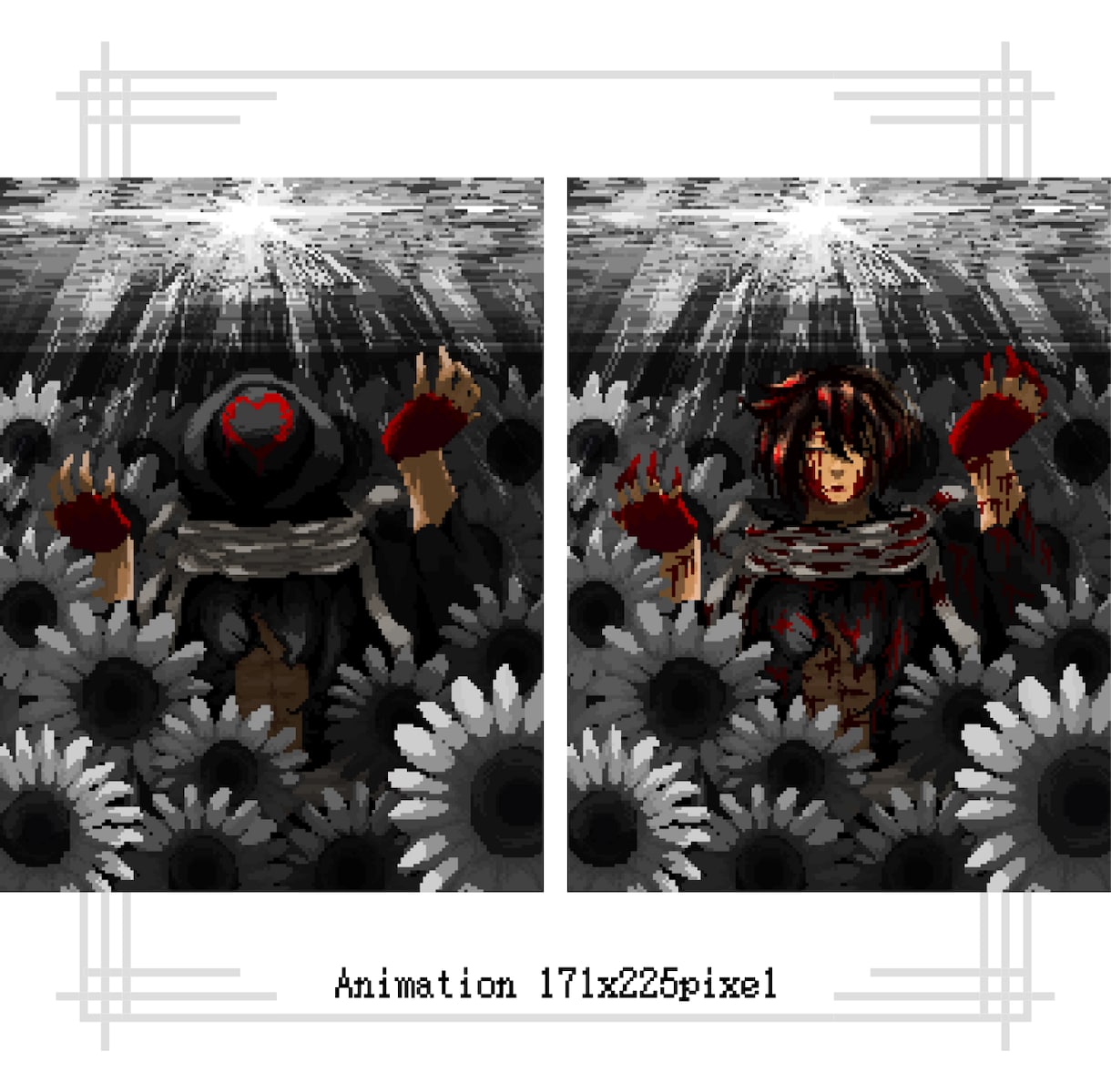 緻密なドット絵一枚絵・アイコン描きます 2000時間以上描いてきた、コミュニケーションの得意な描き手 イメージ5