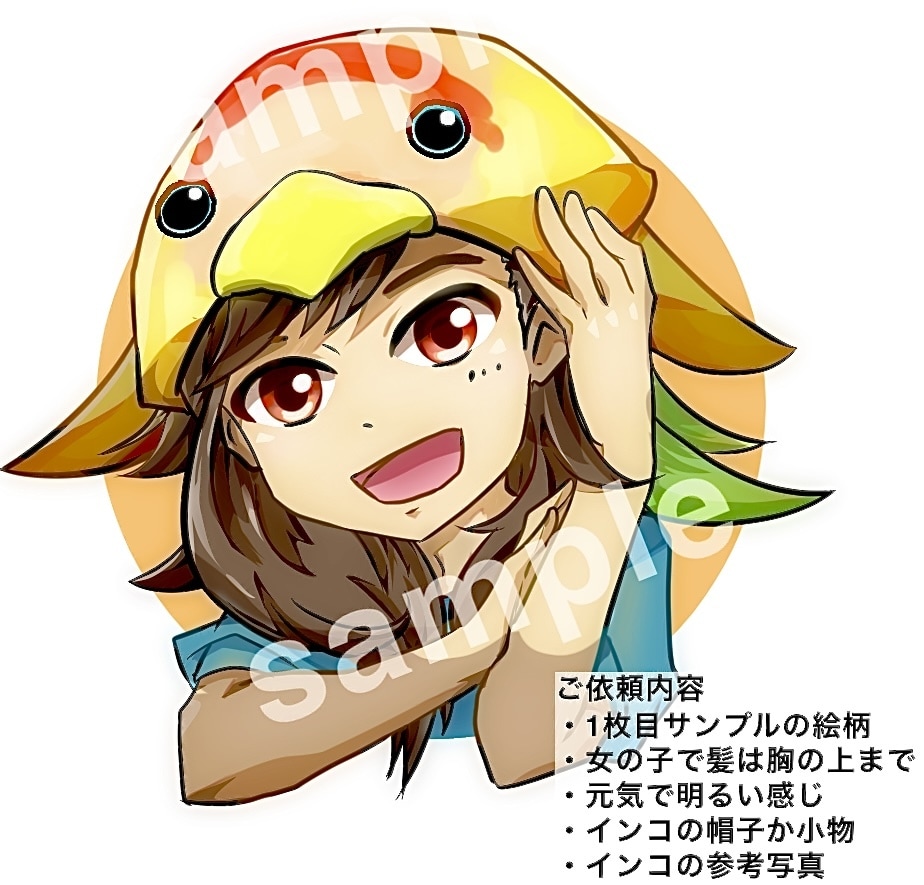 元気で明るい目立つ面白いアイコン描きます 千円から！少年漫画のような躍動感あるアイコン色ラフ修正無制限 イメージ2