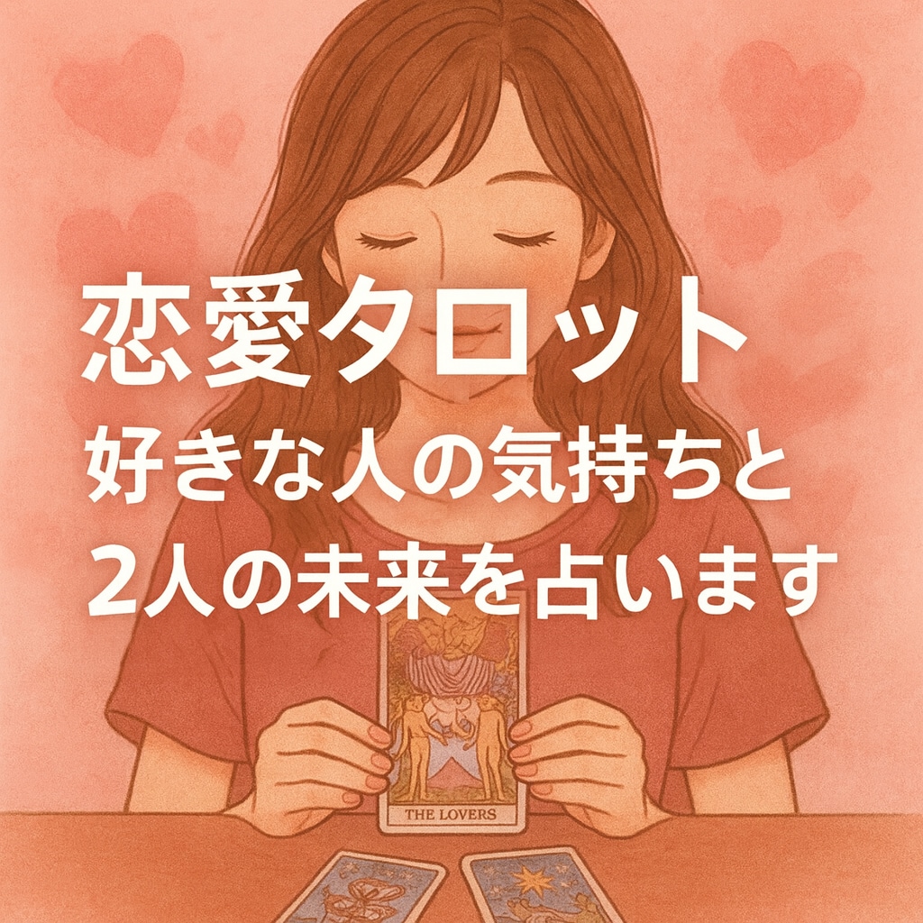 恋愛⭐︎好きな人の気持ちと2人の未来を占います この恋は進展する？2人はどうなる？未来を詳しく鑑定します♡ イメージ1